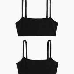 Pack of 2 Non-Padded Soft Bras-image-5
