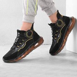 High-Top Lace-Up Shoes-image-59