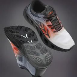 Men Low-Top Sports Shoes with Lace Fastening-41