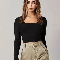 lagashi Scoop-Neck Crop Top-picture-2