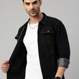 vogati Men Washed Jacket with Zip-Front-picture-26