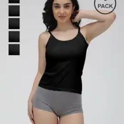 Women Cotton Camisole Pack of 6-image-82