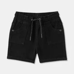 Regular Fit Flat Front Shorts with Drawstrings-picture-29