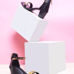 Women Slip-On Square-Toe Heeled Sandals-image-27