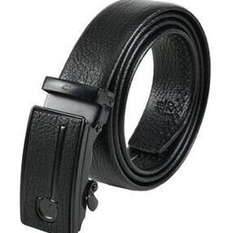 Textured Slim Belt with Buckle Closure-image-20