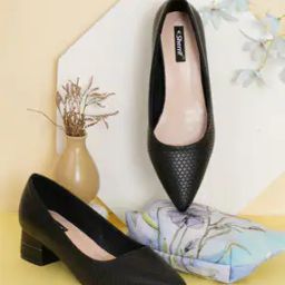 Women Pointed-Toe Chunky Heeled Shoes-image-41