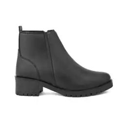 Round-Toe Ankle-Length Boots-image-65