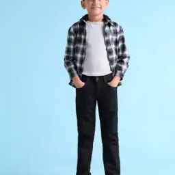 Boys Lightly Washed Regular Fit Jeans-image-44