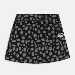 Animal Print A-Line Skirt-image-42