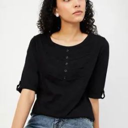 max Women Lace Detail T-Shirt-picture-17