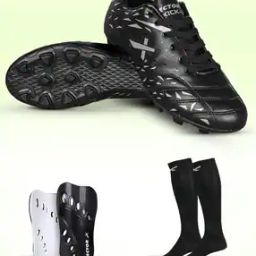Men Typographic Print Football Shoes-image-80