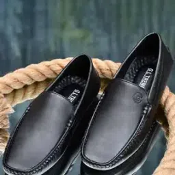 Slip-On Loafers with Stitch Detail-image-36