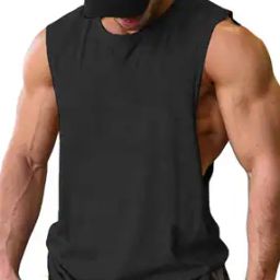 Men Round-Neck Vests-image-34