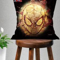 Marvel Spiderman Print Cushion with Cover 16" x 16"-9