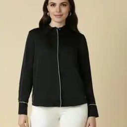 Women Regular Fit Long Sleeves Shirt-image-2
