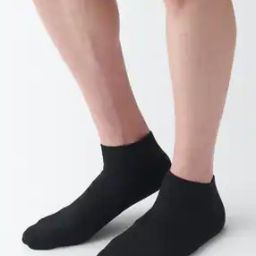 Men Right Angle Ribbed Short Socks-image-89