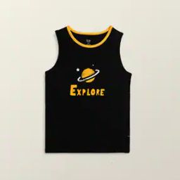 Typographic Print Round-Neck Vest-picture-19
