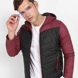 campus sutra Colourblock Bomber Jacket-picture-15