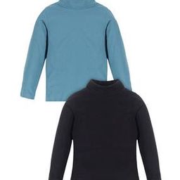 Pack of 2 Turtleneck T-Shirt with Full Sleeves-image-7