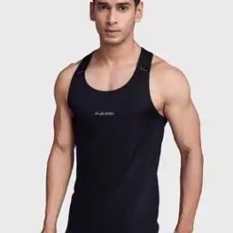 Printed Regular Sleeveless Vest-14