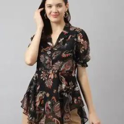 Women Floral Regular Fit Top-image-36