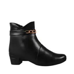 Ankle-Length Boots with Zip Fastening-picture-13