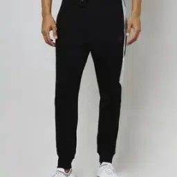 proline Men Slim Fit Joggers with Contrast Side Panels-picture-20
