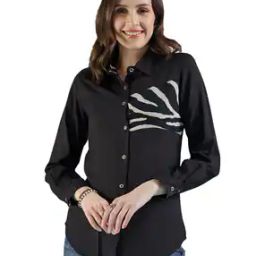 Women Printed Regular Fit Shirt-image-63