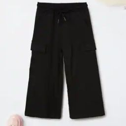 Girls Full Length Mid Rise Track Pants-33