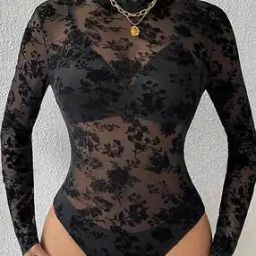Women Western Wear Floral Bodysuit-image-86