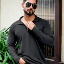  Men Collar Neck Regular Fit T-shirt-image-74