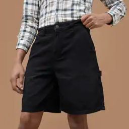Men Regular Fit Shorts with Insert Pockets-picture-26