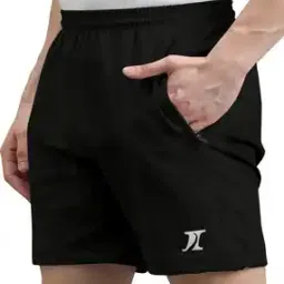Men Flat Front Regular Fit Shorts-picture-6
