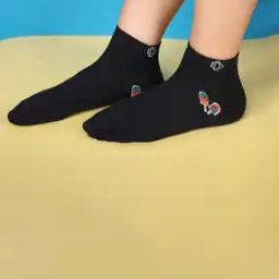 Pack of 5 Women Printed Ankle-Length Socks-image-38