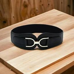 Wide Belt with Metal Accent-image-49