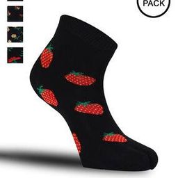 Pack of 5 Women Floral Print Ankle-Length Socks-image-33