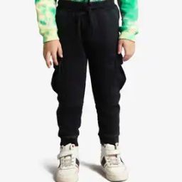 Boys Knit Cargo Joggers-image-69