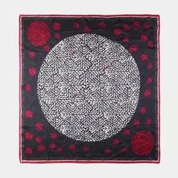 Men Wolf Moon Printed Scarf-image-46