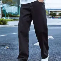 zaysh Men Straight Jeans with 5-Pocket Styling -picture-45
