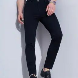 Slim Fit Flat-Front Chinos-image-38