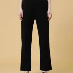 Single-pleated Pants with Elasticated Waist-image-4