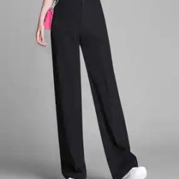 Women High Rise Relaxed Fit Pants-picture-12