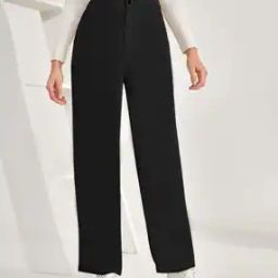 Women High Rise Relaxed Fit Pants-picture-32