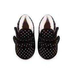 Polka-Dot Shoes with Velcro Fastening-image-3