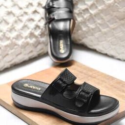 Women Platforms with Faux leather upper-image-44
