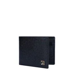 Leather Bi-Fold Wallet with Key Chain-43