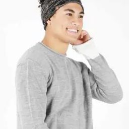 Heathered Knitted Headwrap-image-8