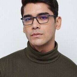 Unisex Rectangle Full-Rim Computer Glasses -LB E13738-picture-11