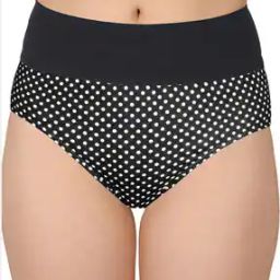 Polka-Dot Print Briefs with Elasticated Waist-picture-25