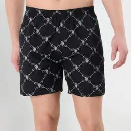 Logo Print Boxers with Insert Pockets-picture-4